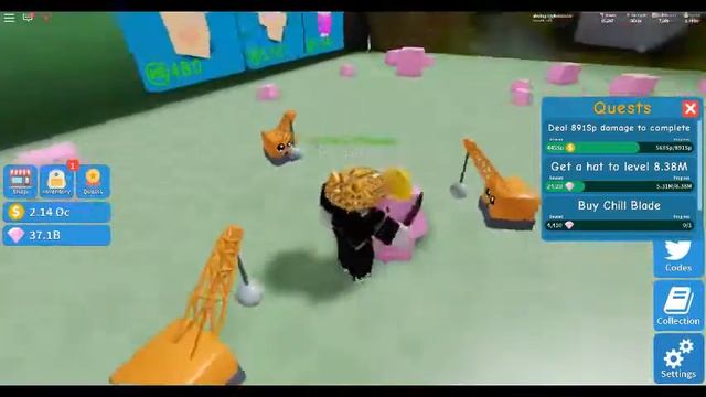 РОБЛОКС СИМУЛЯТОР РАСПАКОВКИ! НОВАЯ ЛОКАЦИЯ-NINJA TEMPLE! НОВЫЙ МЕЧ! смотреть онлайн