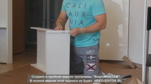 "Моника" сборка кроватки