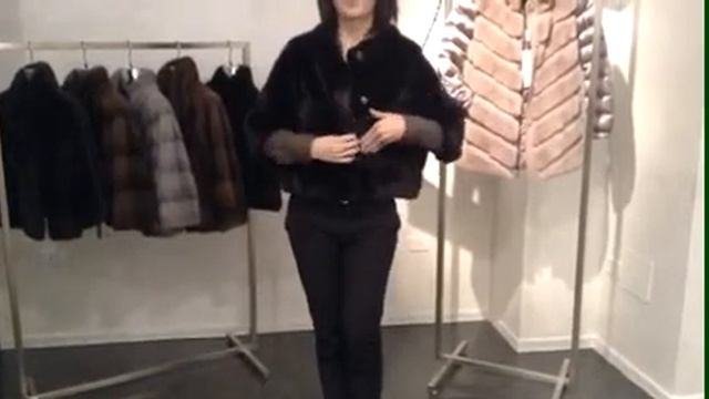 Короткая черная норка топ качества Manzoni 24 смотреть онлайн