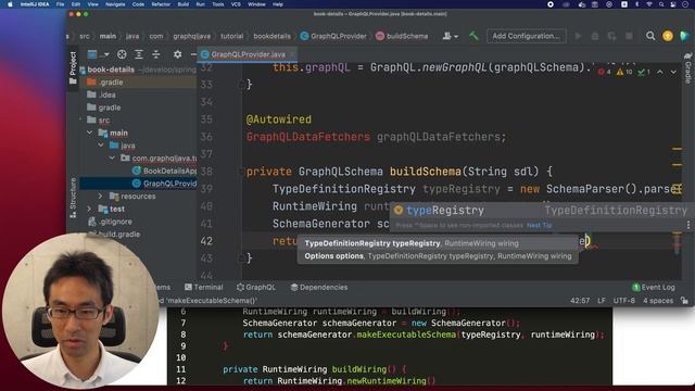 Spring GraphQL入門 #11 チュートリアルの続き。スキーマを作るところをやっていく смотреть онлайн