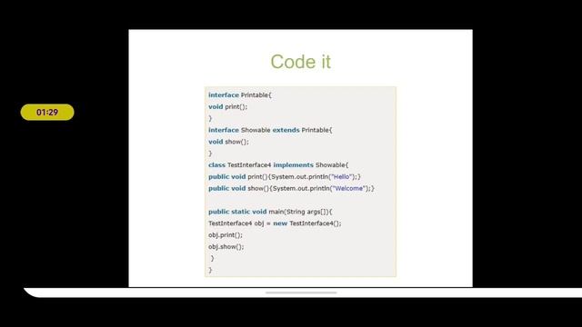 Interface in Java смотреть онлайн
