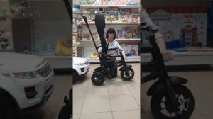 Детский трехколесный складной велосипед Q Play