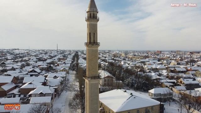 Мечеть.   Аух.  поселок Олимпийский. город Хасавюрт