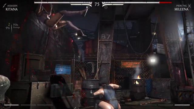 Mortal Kombat XL Kitana vs. Mileena Battle Of The Sexes Klassic Kitana And Klassic Mileena смотреть онлайн