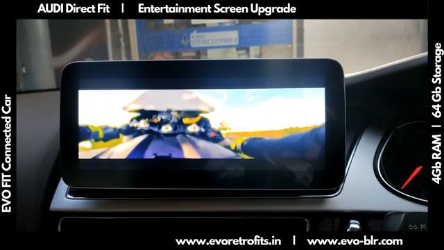 EVO FIT AUDI A4 B8 (2008-2015) Touchscreen Android full entertainment upgrade demo + Apple Carplay смотреть онлайн