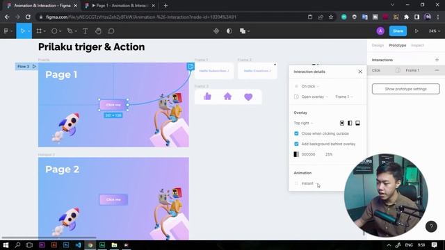 Belajar Animation & Prototype pada Figma untuk PEMULA..!! смотреть онлайн