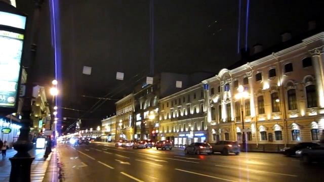 Вечерняя прогулка по Невскому. смотреть онлайн