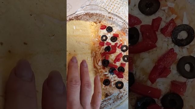 Закрытая пицца на лепешке из магазина за пару минут смотреть онлайн