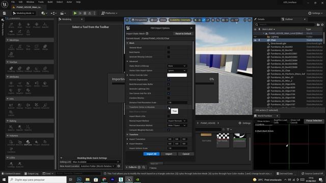 0303 - Importing 3D Files. Pivot, UV and Normal Adjustments into UE5 смотреть онлайн