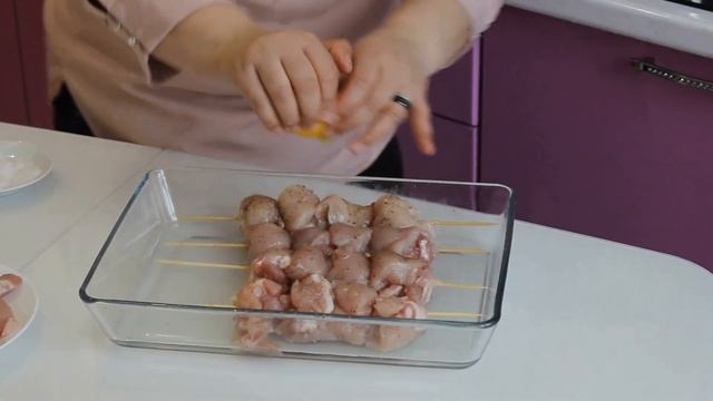 Мини шашлыки из куриного мяса смотреть онлайн