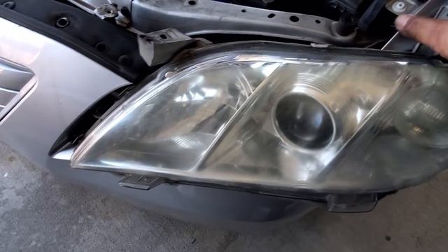 How to replace headlights on a 2007-2011 Toyota Camry DIY video смотреть онлайн