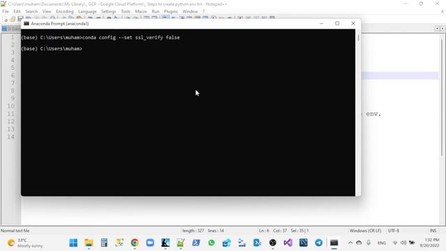 Steps to create python environment смотреть онлайн