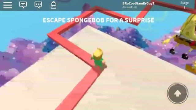 ПОБЕГ ОТ ГУБКИ БОБА | ROBLOX! смотреть онлайн