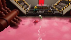 ПЛАСТИЛИНОВЫЕ ЧЕЛОВЕЧКИ играем кооператив ВДВОЁМ на 1 экране