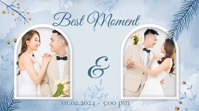 Новогоднее свадебное слайд-шоу Winter Wedding Slideshow DIZAYNPROJECT смотреть онлайн