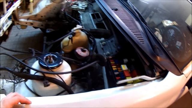 Ford Sierra 2.3T5 BD #3- Wyciąganie silnika, wnętrza, wiązki смотреть онлайн