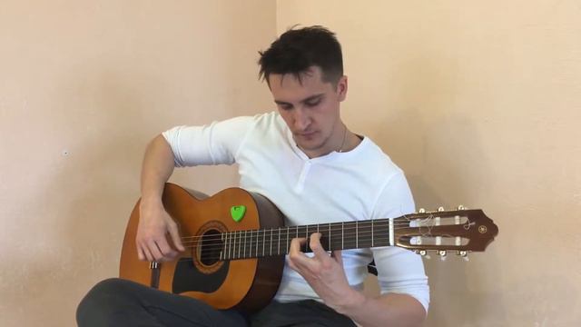Джо Дассен "Салют" на гитаре смотреть онлайн