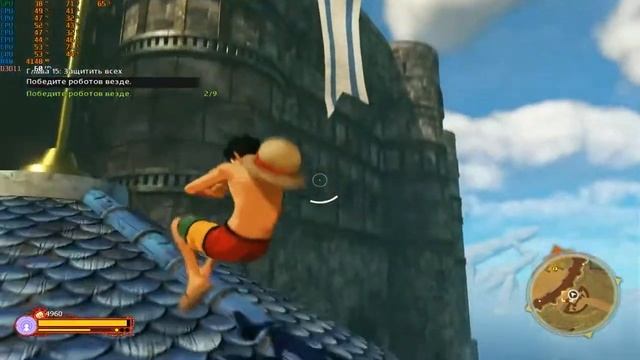 Прохождение игры One Piece World Seeker - #66 Защитите Рубиновую деревню. смотреть онлайн
