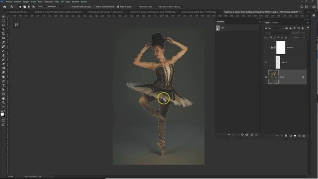 Efecto neon con herramienta pluma Photoshop CC 2020 смотреть онлайн