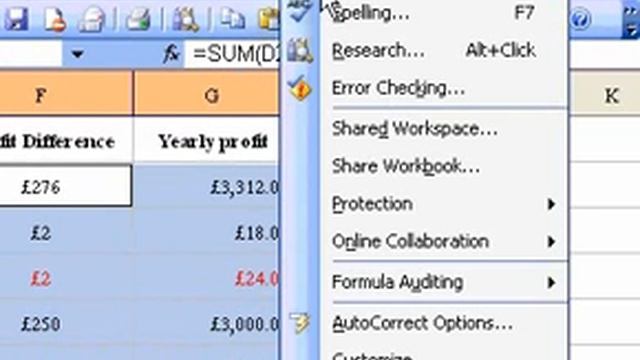 Microsoft Office Excel 2003 Watch a formula and its results смотреть онлайн