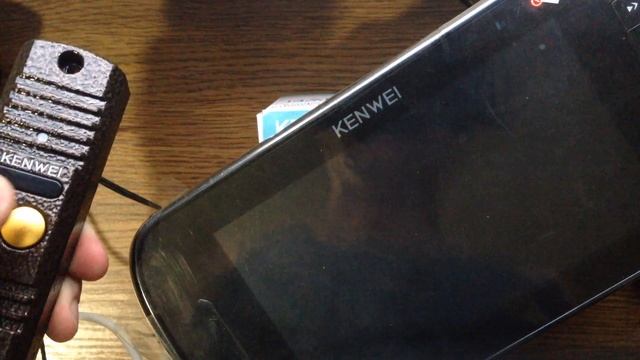 Видеодомофон Kenwei KW-E703, как самостоятельно установить домофон. Часть 2 смотреть онлайн