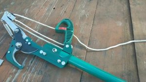 Высотный секатор Raco с телескопической ручкой.  Личное мнение.