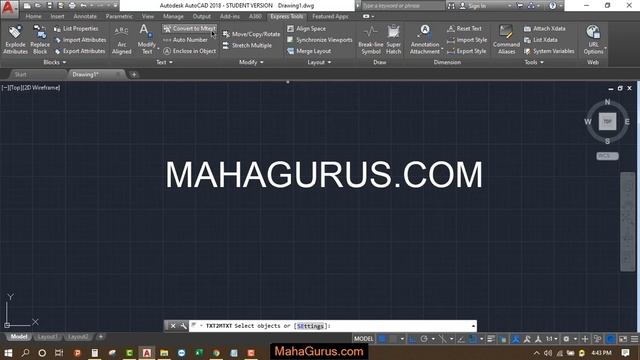 Convert Single Line Text to Multiline text in Autocad- Convert into Multiline Text Autocad in Hindi смотреть онлайн