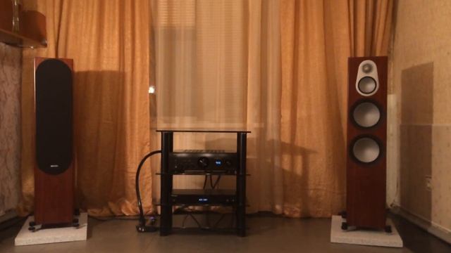 Denon pma 1600ne с monitor audio silver 500. смотреть онлайн