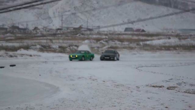 II этап Winter Drift Battle Красное кольцо 2013 Красноярск смотреть онлайн