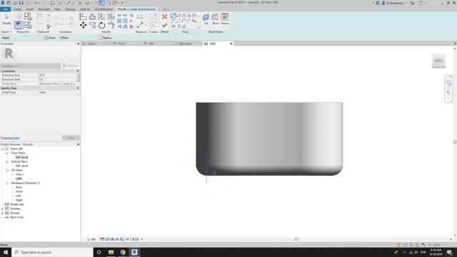 Revit Modeling exercise - Curved furniture exercise смотреть онлайн