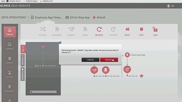 How to Refresh a Database in Delphix with Oracle смотреть онлайн