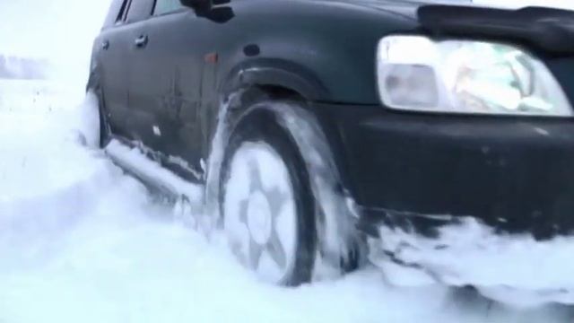 Honda CR-V (RD1) test snow смотреть онлайн