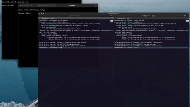 haproxy ha with keepalived automate ansible смотреть онлайн