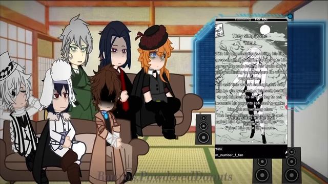 BSD React to Atsushi Nakajima (1/1) смотреть онлайн