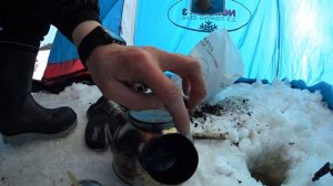 Мини печка для обогрева палатки. Зимняя рыбалка