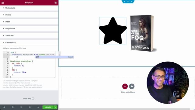 Bob Up and Down Wobble Bounce Animation CSS Code - Elementor Wordpress Tutorial смотреть онлайн