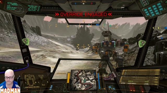 Mechwarrior Online - Centurion MRM40 SRM4's and Machine Guns for that little extra insult! смотреть онлайн