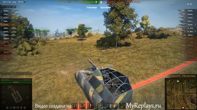 WOT: Прохоровка - GW Typ E смотреть онлайн