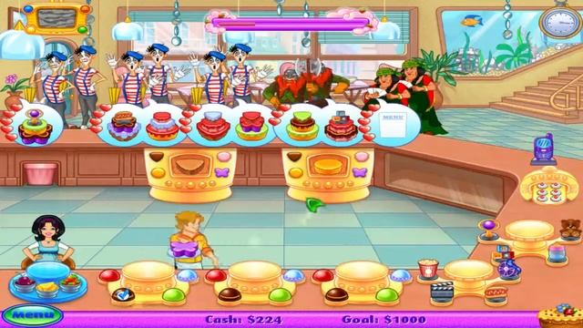 Cake Mania: Lights, Camera, Action! Playthrough - Evans Bakery part 17 смотреть онлайн
