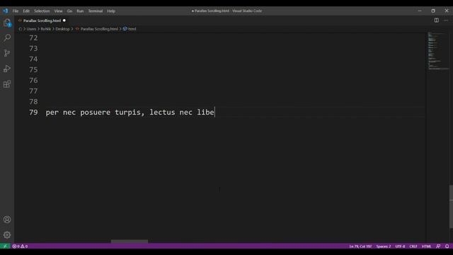 How To Create Parallax Scrolling Effect Using HTML & CSS | Coding Home смотреть онлайн