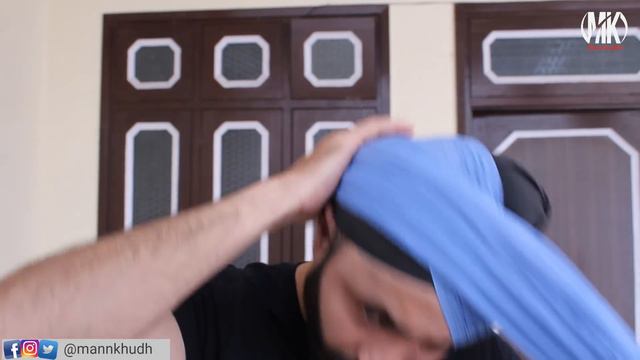Diljit Dosanjh Style Parna | Parna Tutorial | Quick Parna | 3.50 Meter Parna | Quick Turban
