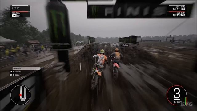 MXGP PRO - Rain Gameplay (PC HD) [1080p60FPS] смотреть онлайн