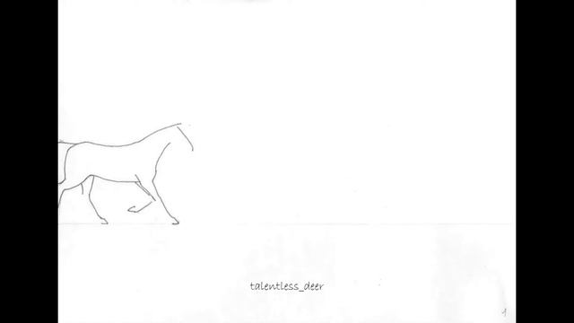 talentless_deer / анимация / лошади / рысь смотреть онлайн
