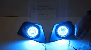 Линзованные ПТФ с ДХО для Ford Ecosport. От МирДХО