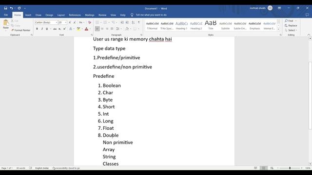 Java data types | Variable in Hindi | DSA смотреть онлайн