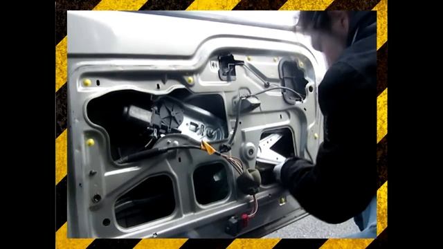 remplacer vitre avant droite Renault Kangoo 2004 (simple) смотреть онлайн