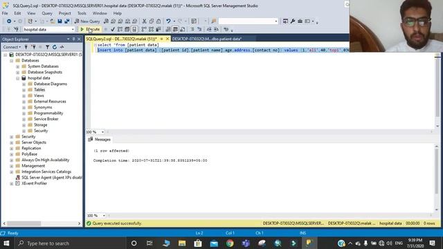 How to create table ,insert ,delete,and update in sql server смотреть онлайн