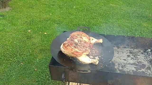 Рецепт вкусной курицы табака/Готовим на садже ? смотреть онлайн