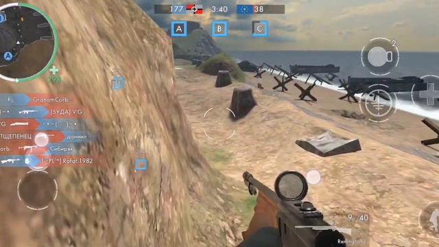 World War Heroes, Remington 11, Capture Points, Normandy смотреть онлайн
