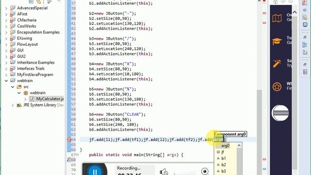 How to create a calculator in java swing and awt смотреть онлайн
